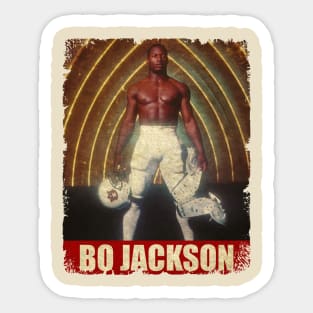 Bo Jackson - NEW RETRO STYLE Sticker